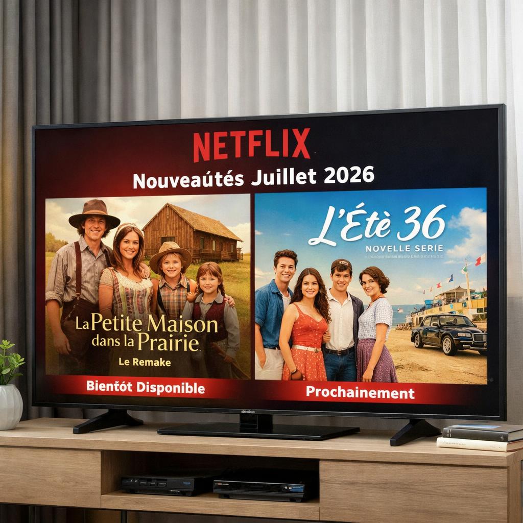 Netflix juillet 2026 : "La Petite Maison dans la prairie" remake, "L'Été 36" et Office Romance