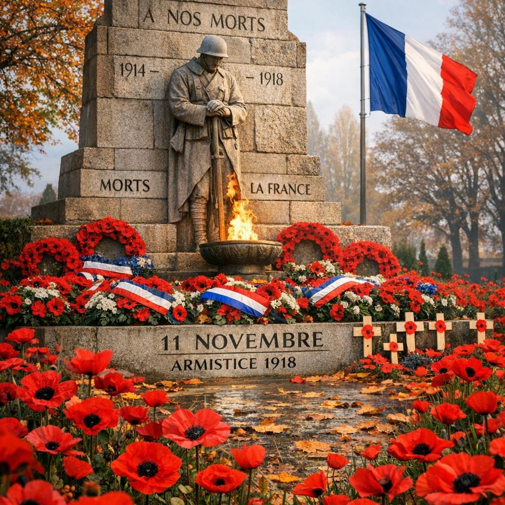11 novembre 2026 : Armistice, jour férié mercredi, cérémonies et ponts possibles