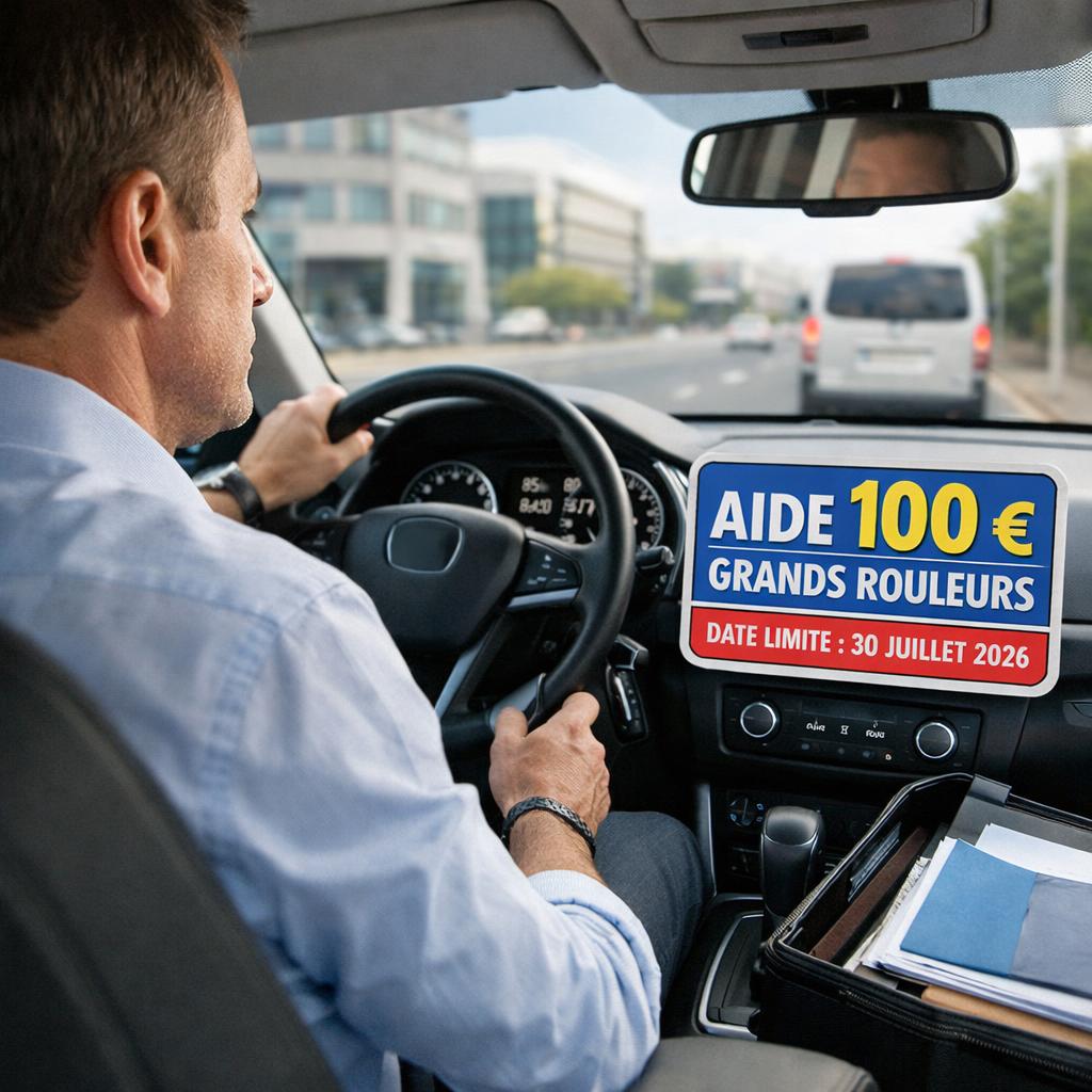 Aide 100€ grands rouleurs 2026 : ne ratez pas la deadline du 30 juillet