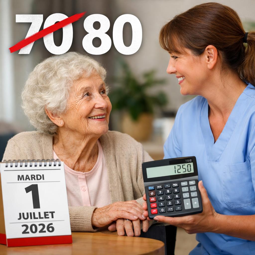 Aides à domicile : l'exonération de cotisations réservée aux 80 ans, hausse des coûts pour les seniors dès 70 ans