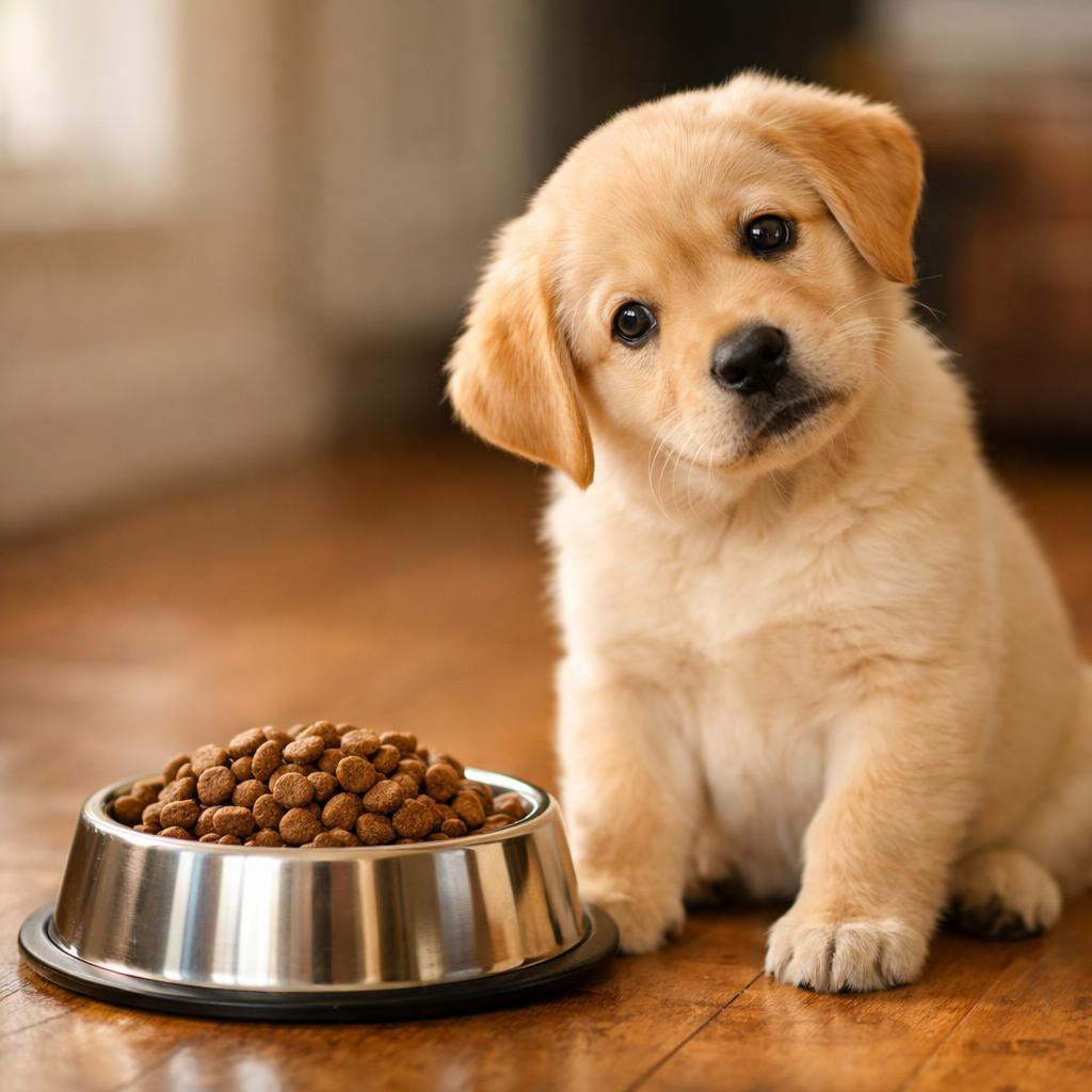Alimentation du chiot : les erreurs à éviter pendant la croissance