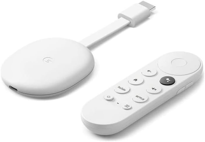 Chromecast avec Google TV (4K) Neige