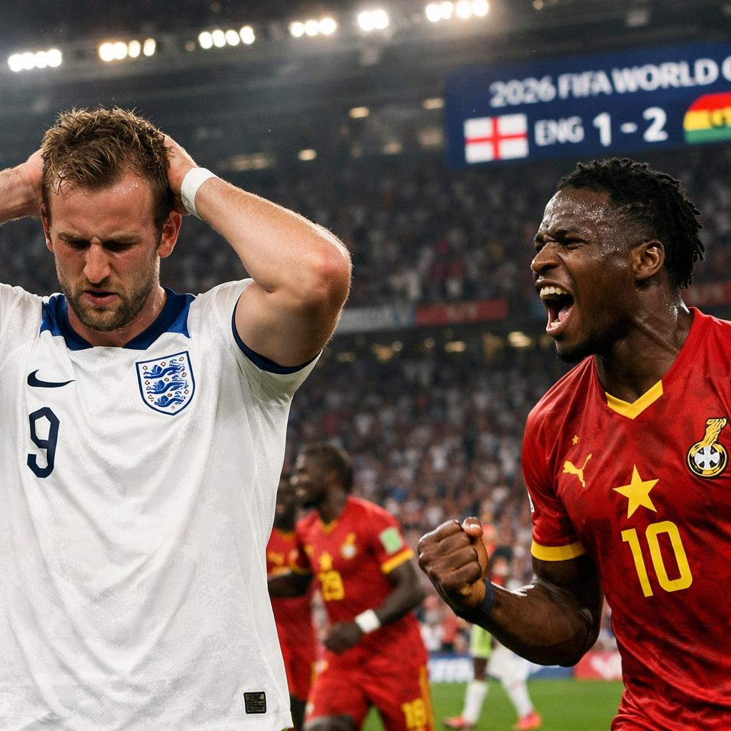 L'Angleterre tenue en échec par le Ghana : cinq équipes déjà éliminées du Mondial 2026