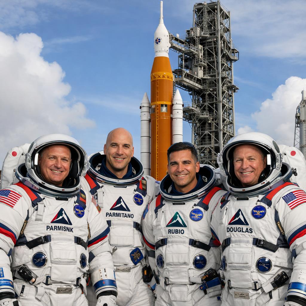 Artemis III : la NASA dévoile l'équipage du retour sur la Lune (Bresnik, Parmitano, Rubio, Douglas)