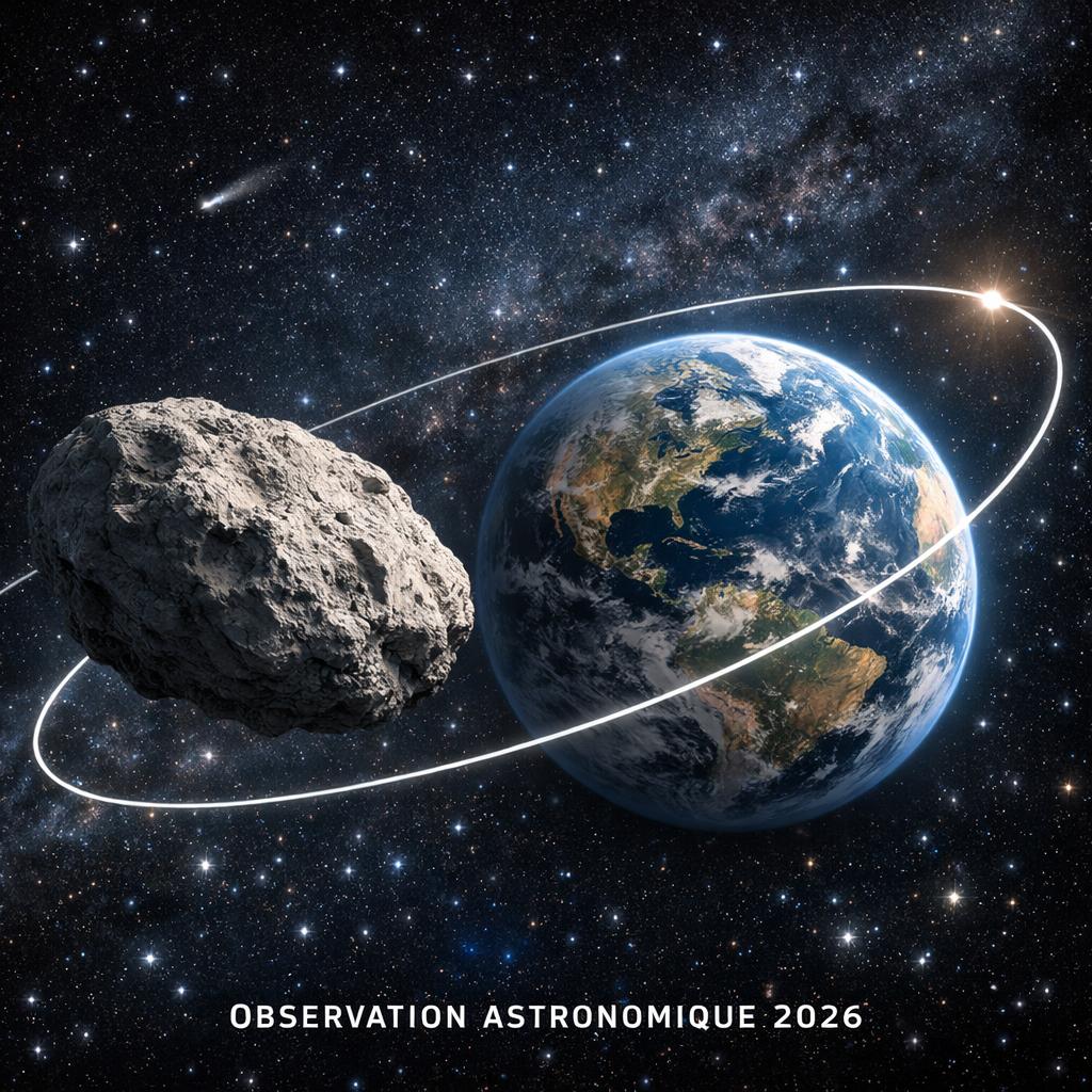 Astéroïde 1997 NC1 : un colosse d'un kilomètre frôle la Terre ce samedi 27 juin 2026