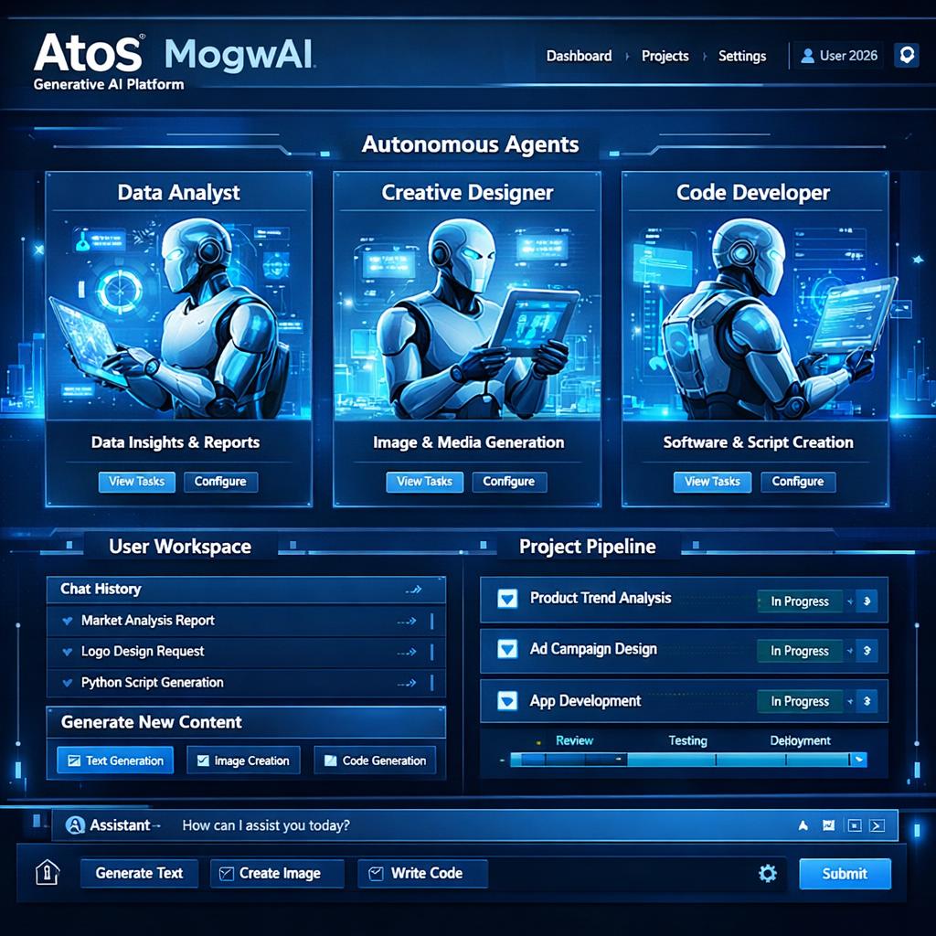 Atos lance MogwAI : la plateforme d'IA générative et agentique pensée pour les environnements critiques