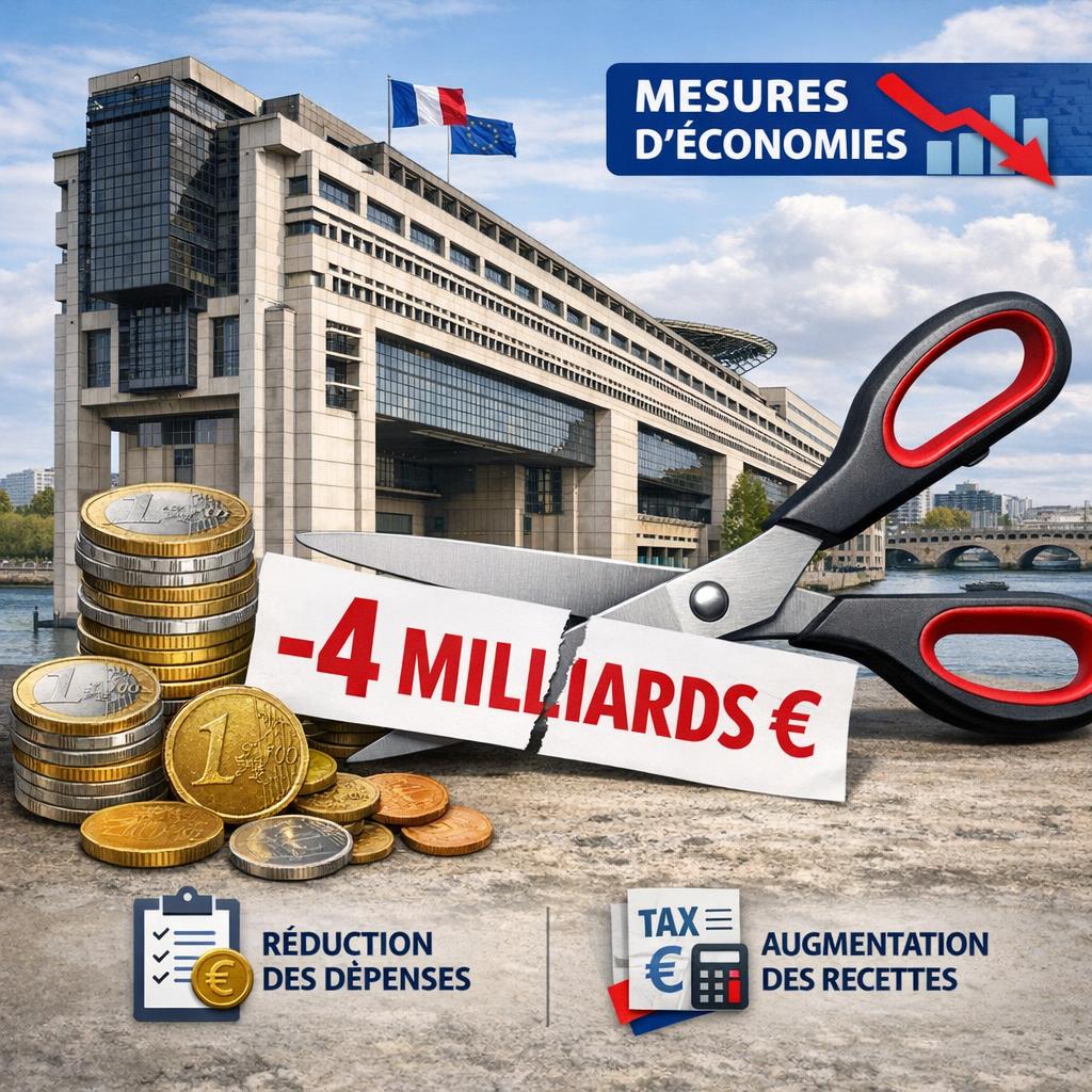 Budget : Bercy préparerait 4 milliards d'euros de mesures d'économie supplémentaires
