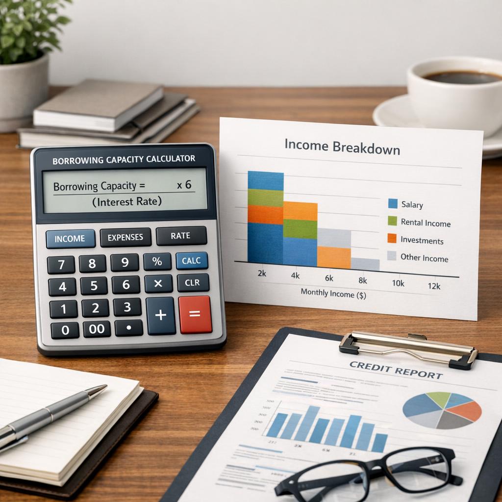 Capacité d'emprunt : calcul et simulation prêt immobilier