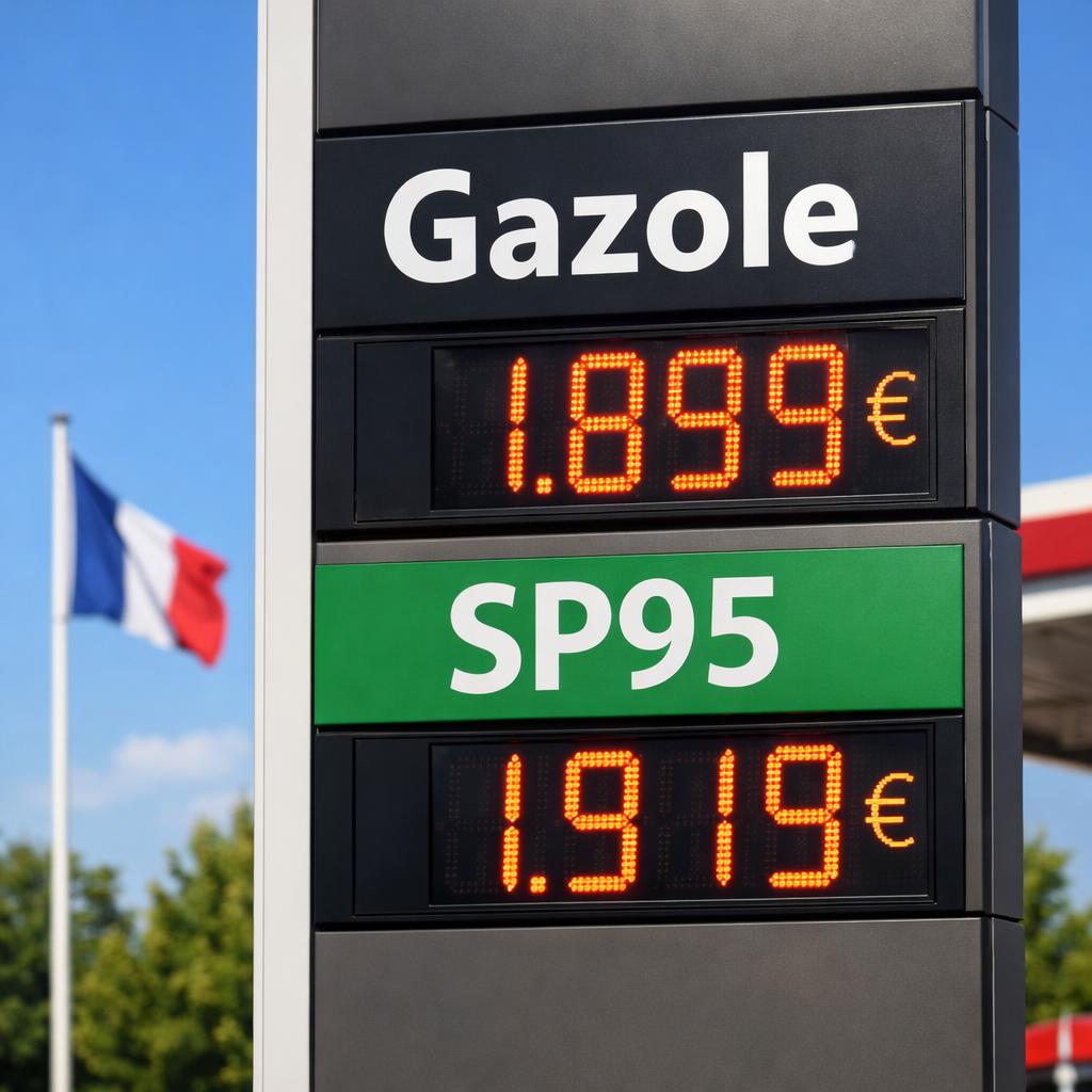 Carburants : le gazole et le SP95-E10 en baisse autour de 1,90 euro le litre