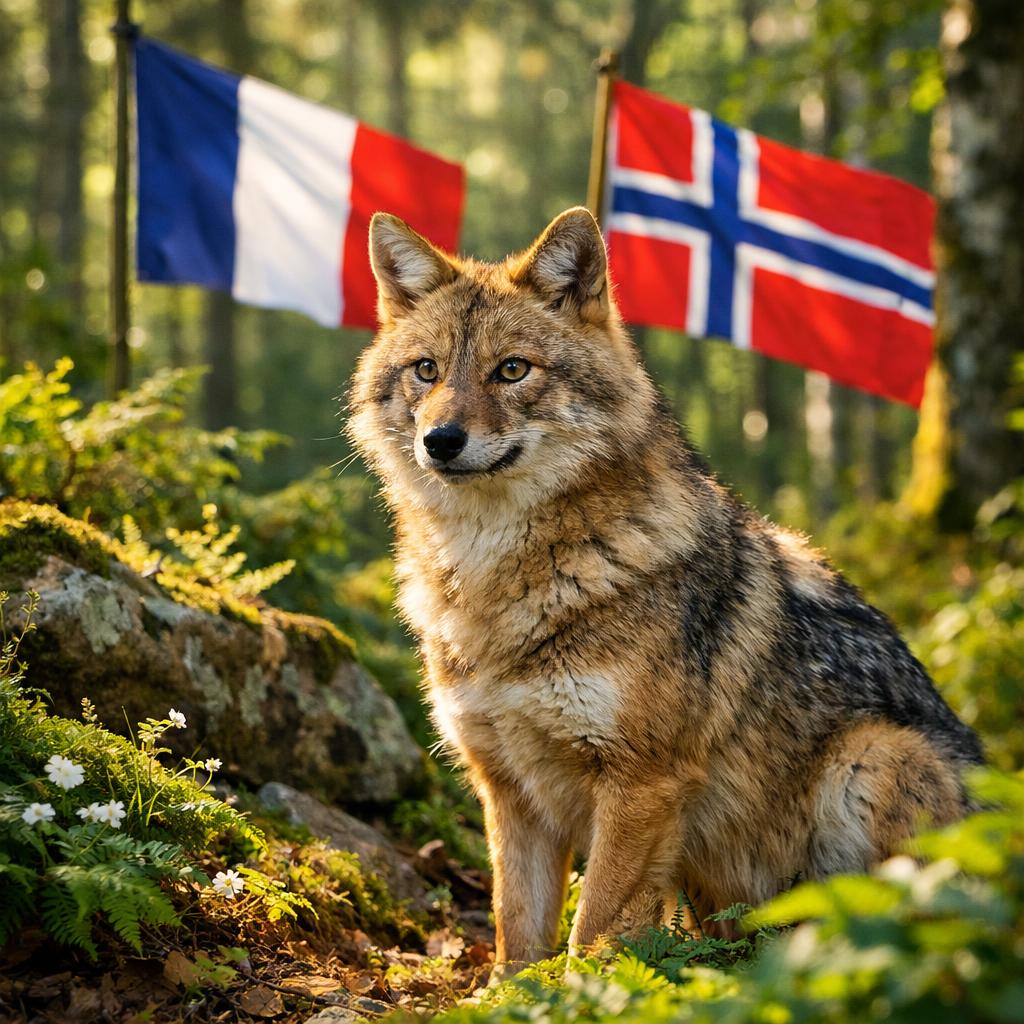 Le chacal doré colonise l'Europe : premières observations en France et en Norvège