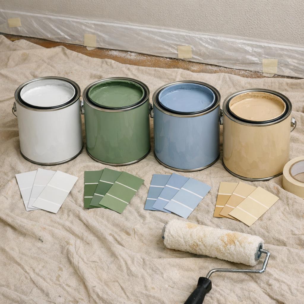 Comment choisir la bonne peinture pour chaque pièce de la maison ?