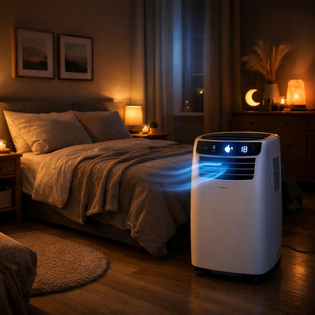 Climatiseur portable silencieux : les meilleurs modèles pour la chambre en 2026
