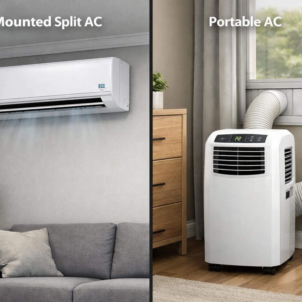 Climatiseur split vs mobile : lequel choisir en 2026 ? Comparaison complète