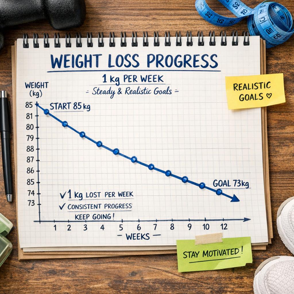 Combien de kilos peut-on perdre par semaine sans danger ?