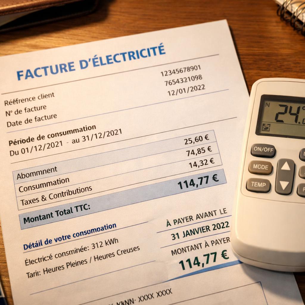 Consommation électrique climatisation : comment économiser sur sa facture en 2026