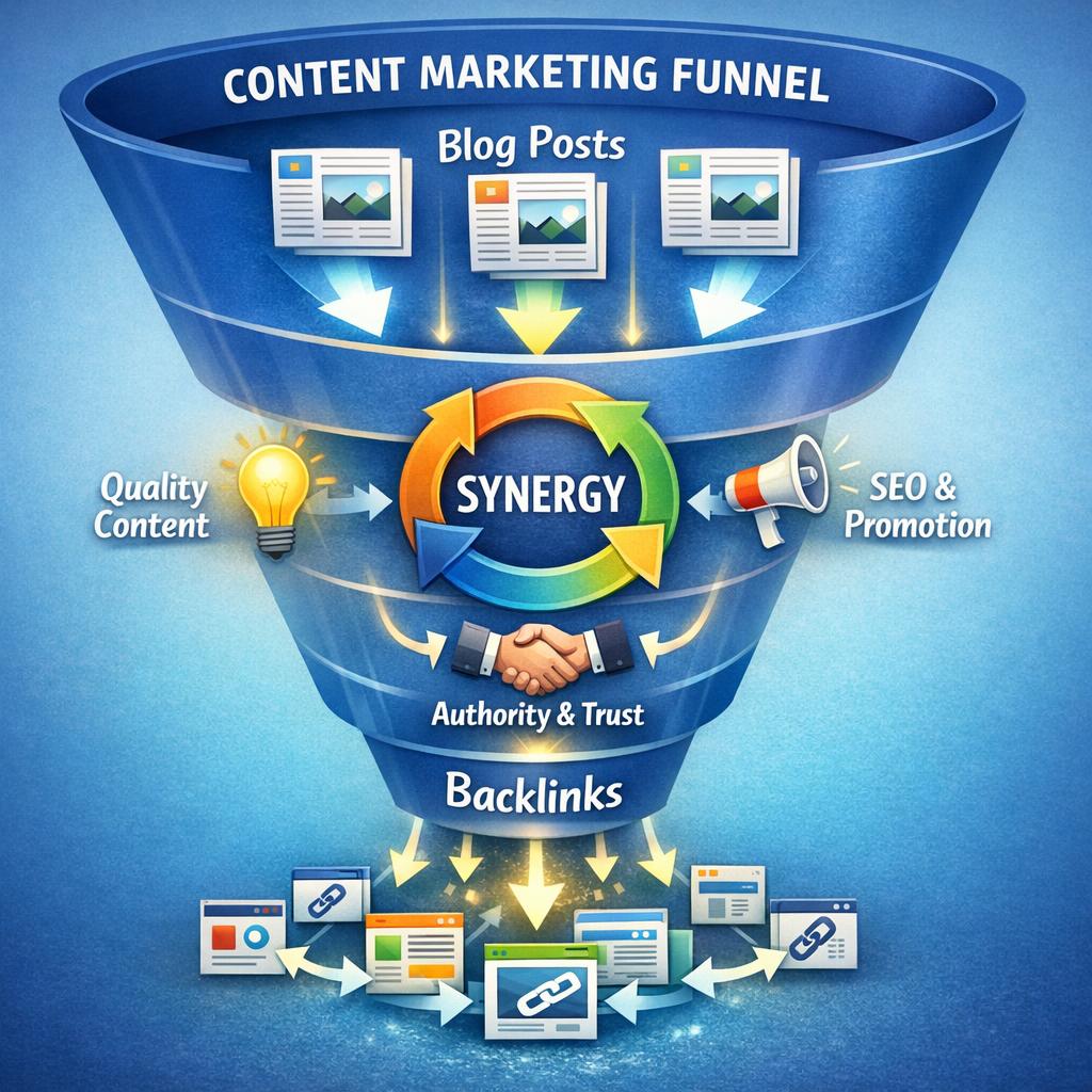 Content marketing et netlinking : la synergie gagnante pour votre SEO