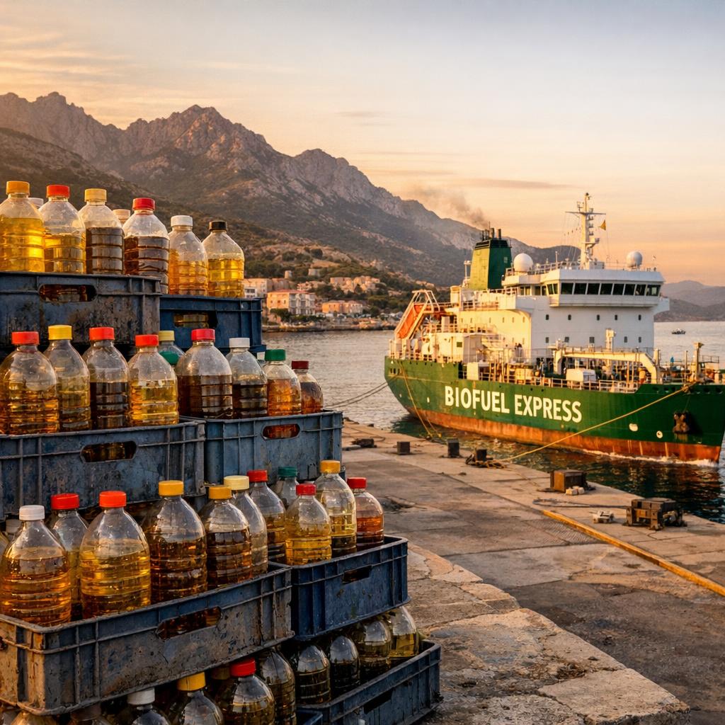 La Corse exporte ses huiles de cuisson usagées faute de filière locale de biocarburant