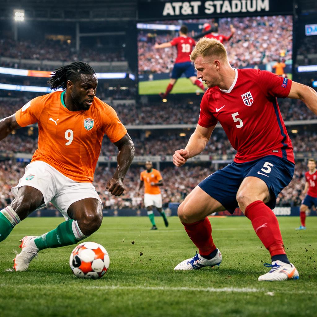 Côte d'Ivoire - Norvège en 16es de finale du Mondial 2026 : compositions, pronostic et chaîne TV