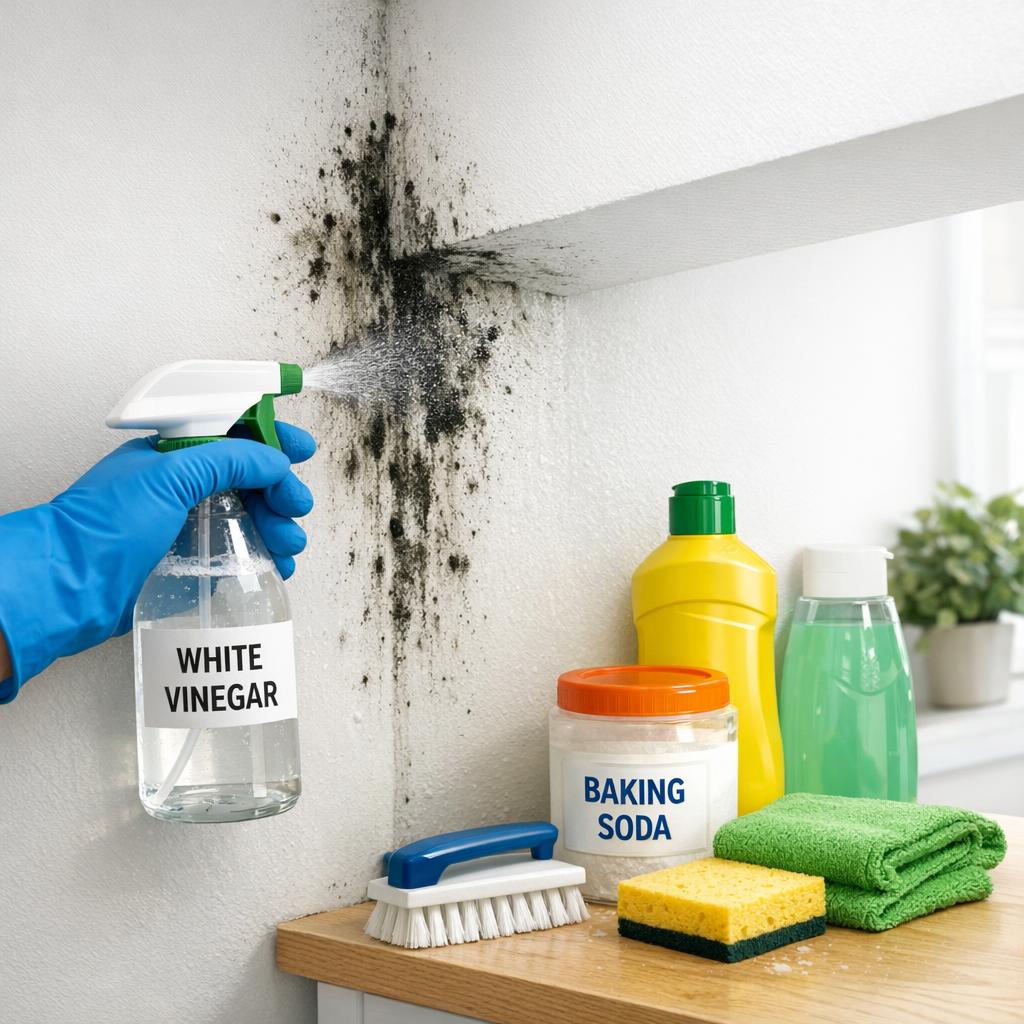 Comment éliminer la moisissure sur les murs : causes, traitements et prévention