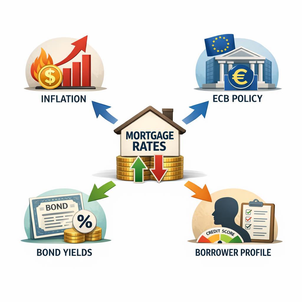 Facteurs qui influencent les taux de crédit immobilier