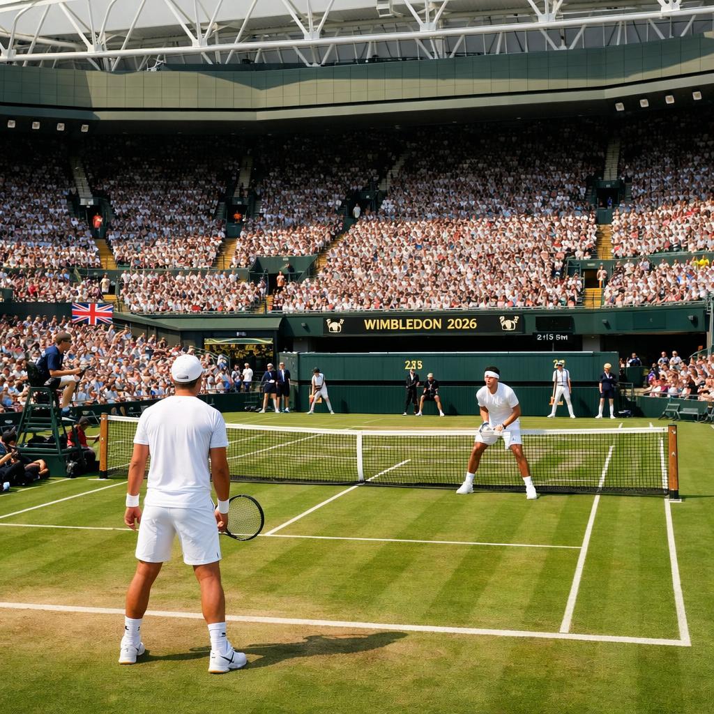 Finale Wimbledon 2026 : Alcaraz défend son titre face à Sinner dimanche 13 juillet à 14h