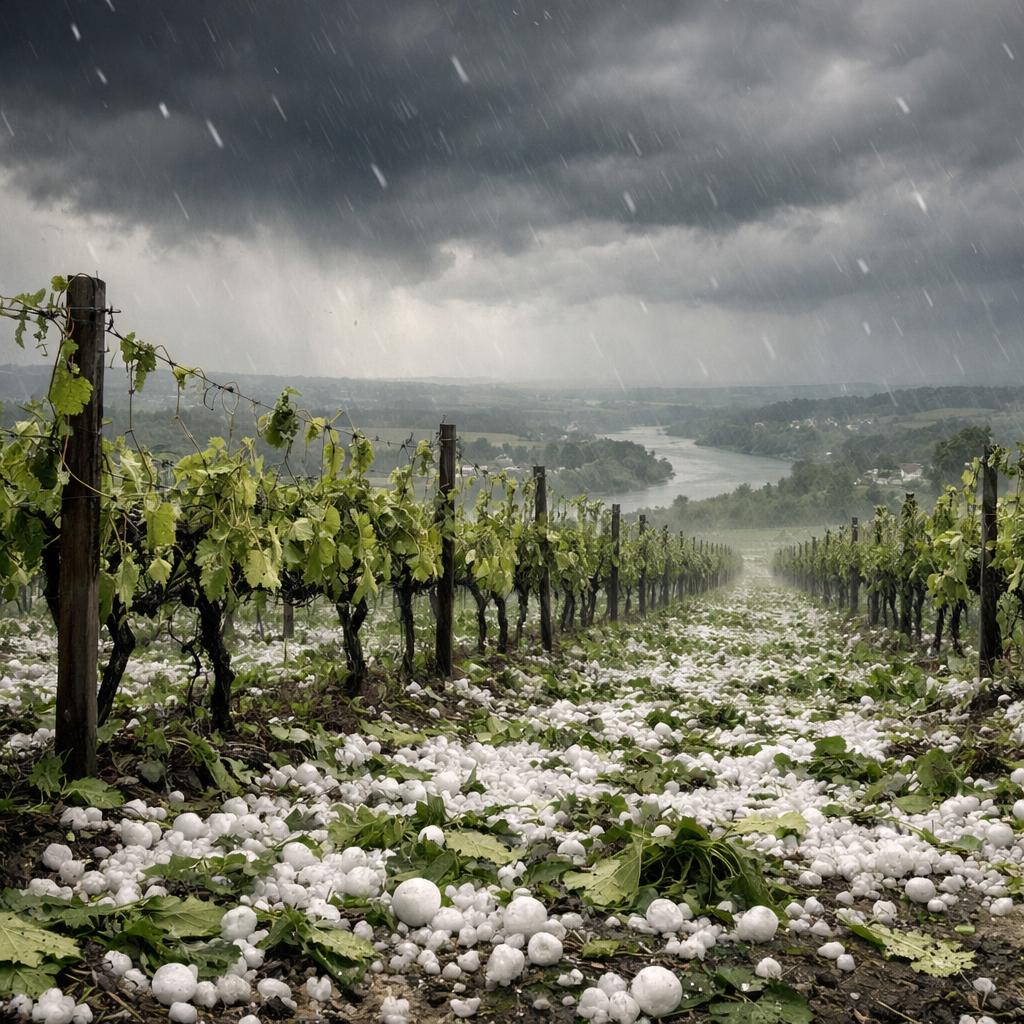 Grele a Vouvray : le vignoble ravage, le millesime 2026 en peril