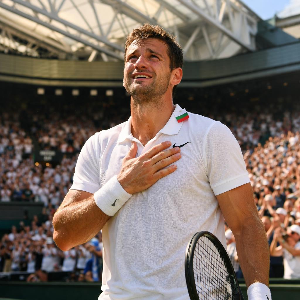 Grigor Dimitrov, retour émouvant sur le Central Court : il bat Berrettini en cinq sets