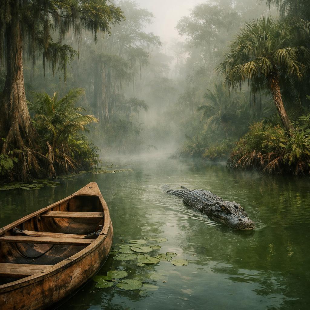 GTA 6 Everglades : marécages, crocodiles et nature sauvage