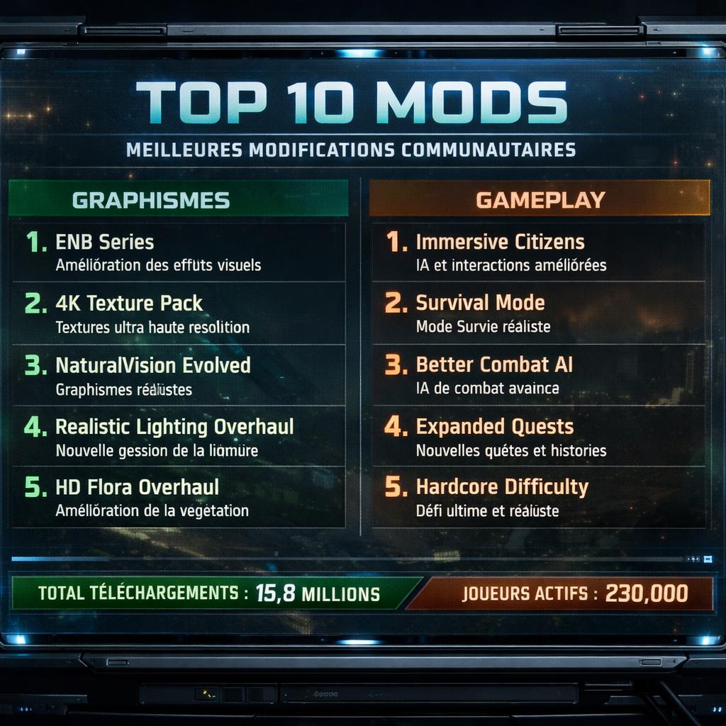 GTA 6 : top 10 des mods les plus attendus, graphiques et gameplay