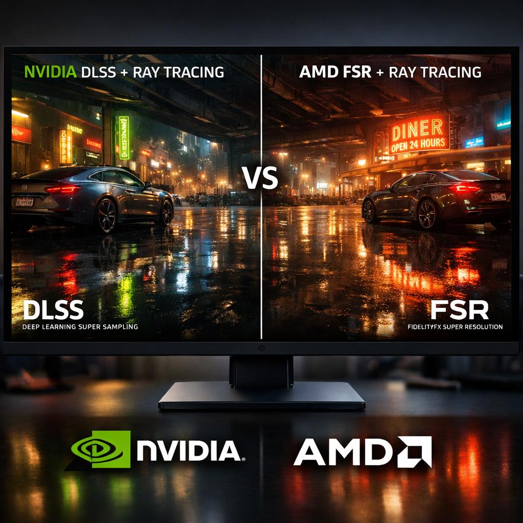 GTA 6 : ray tracing, DLSS et FSR, supports Nvidia et AMD