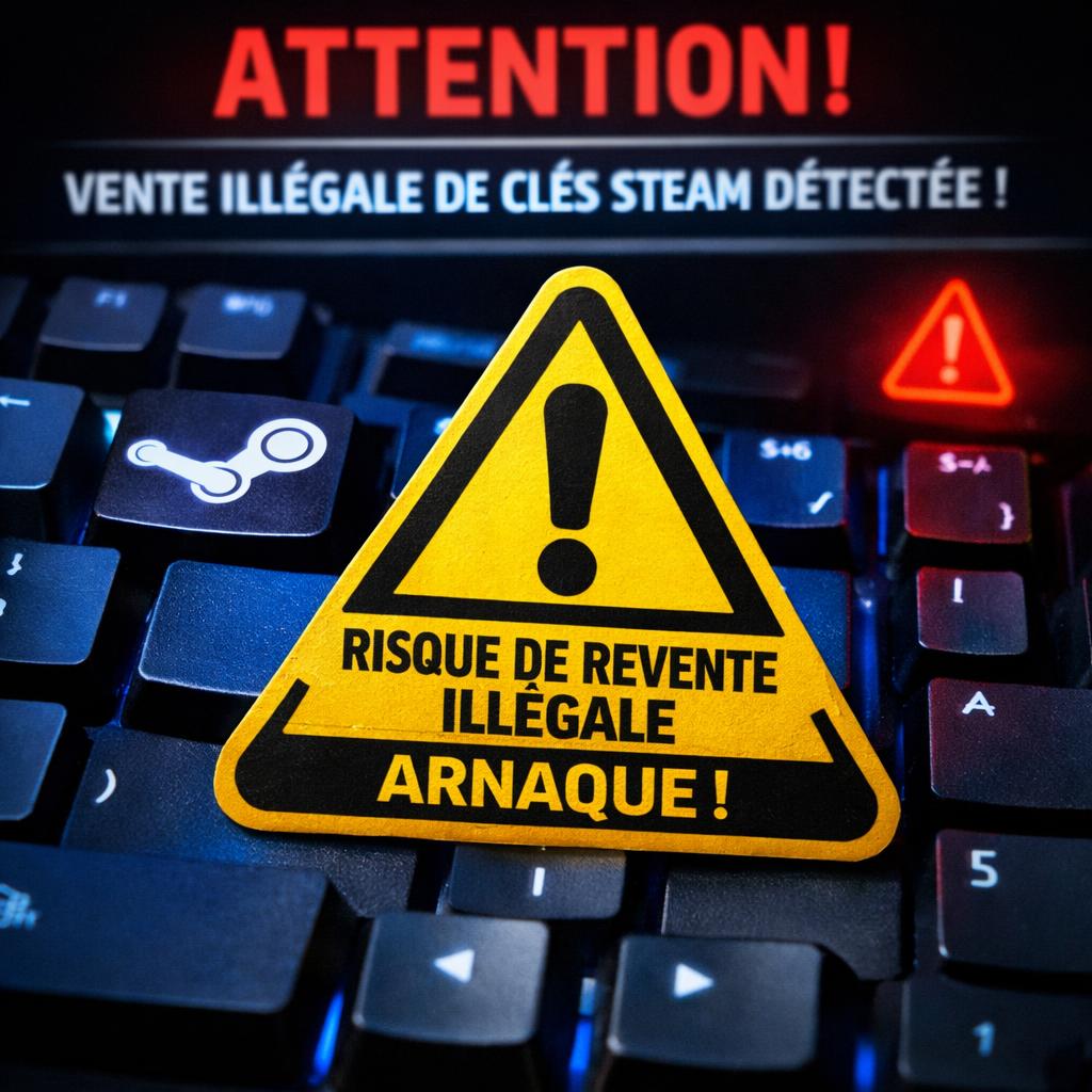 GTA 6 revente de clés Steam : risques d'arnaque et cadre légal