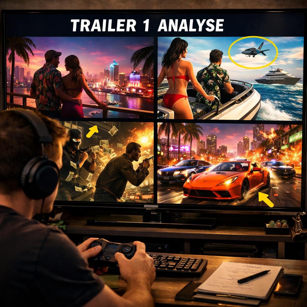 GTA 6 trailer 1 : analyse complète des scènes et détails décryptés