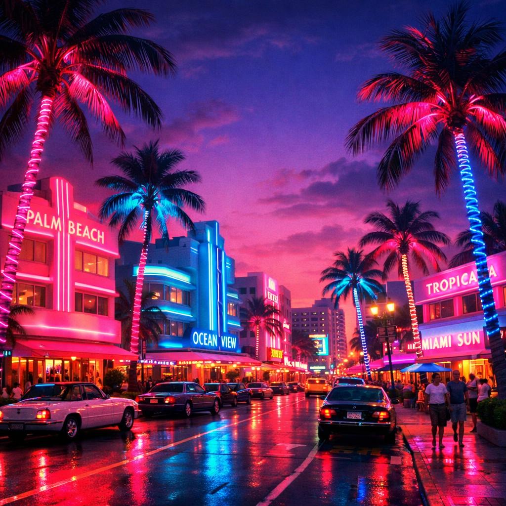 GTA 6 : le retour à Vice City, décors tropicaux et hommage aux années 80