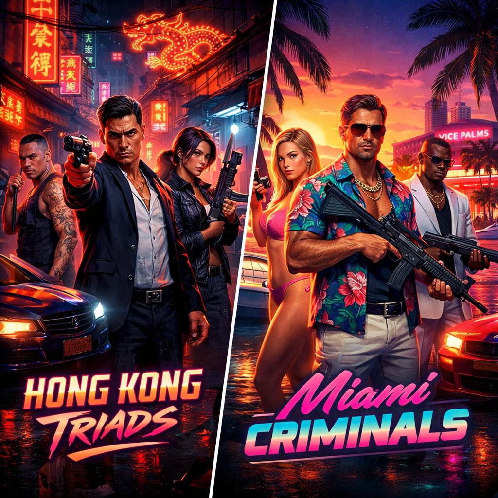 GTA 6 vs Sleeping Dogs : criminalité tropicale vs Hong Kong