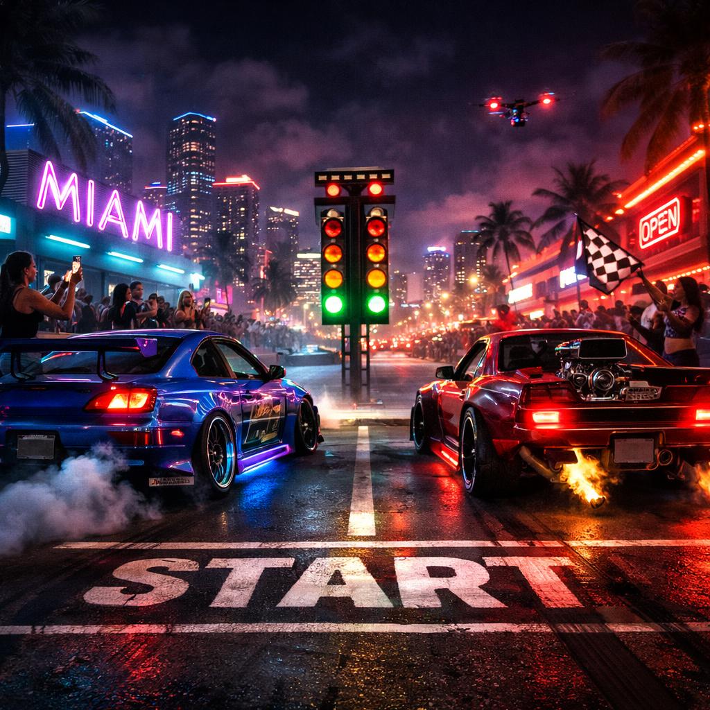 GTA Online 2 : courses, drift, drag et street racing