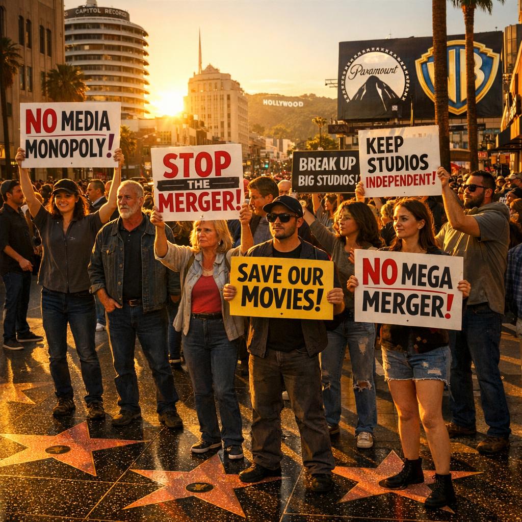 Révolte à Hollywood : 1 400 stars déclarent la guerre à la fusion Paramount-Warner