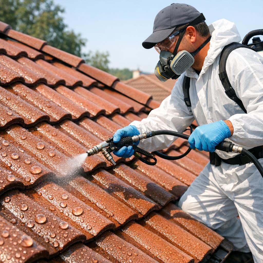 Hydrofuge de toiture à Toulouse : application professionnelle et devis