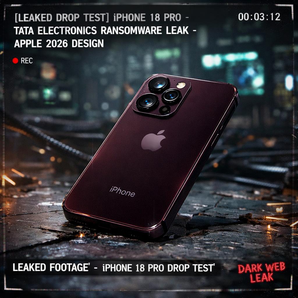 iPhone 18 Pro : la plus grande fuite de l'histoire d'Apple, design et couleurs révélés