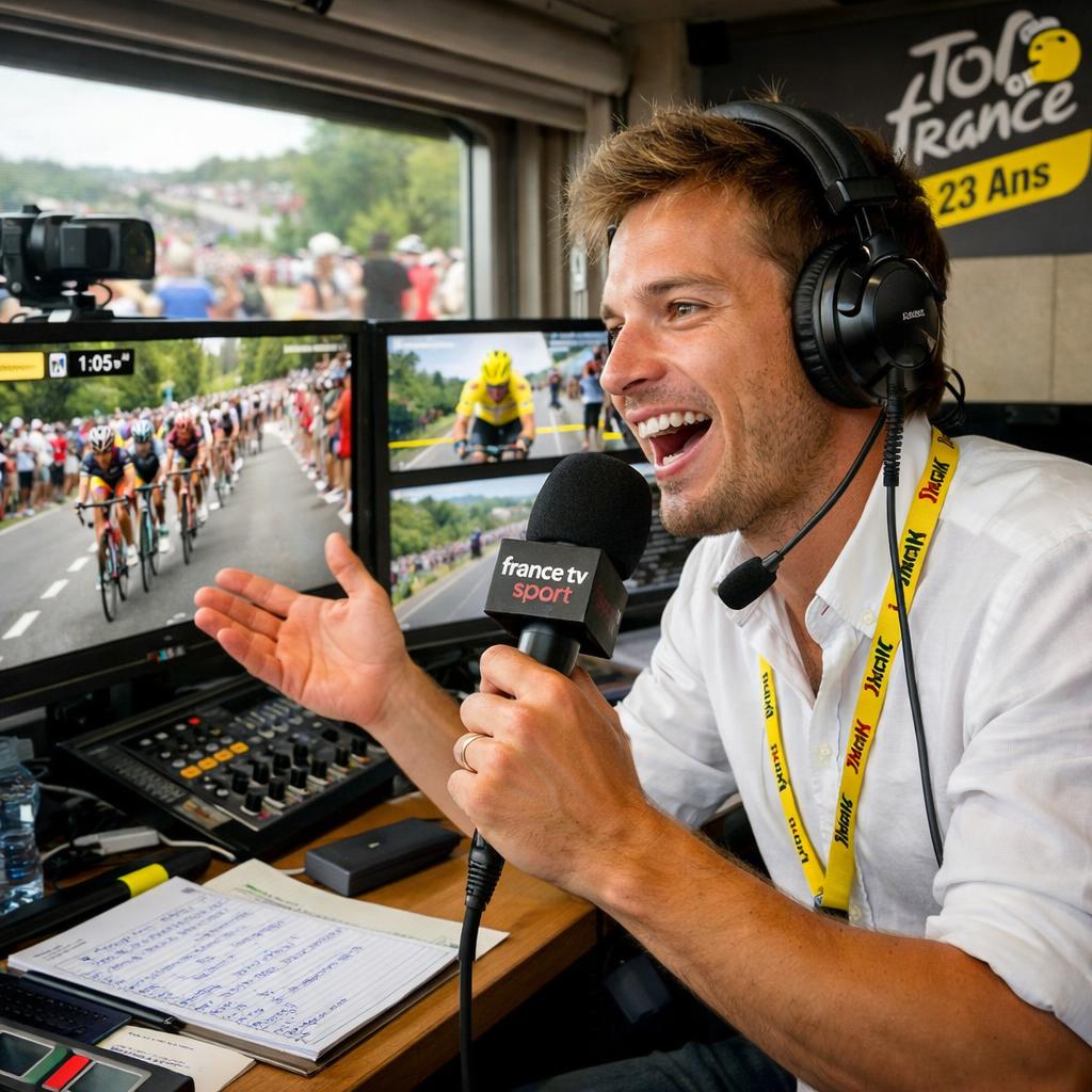 Laurent Jalabert entame sa 23e saison de commentaire Tour de France pour France Télévisions