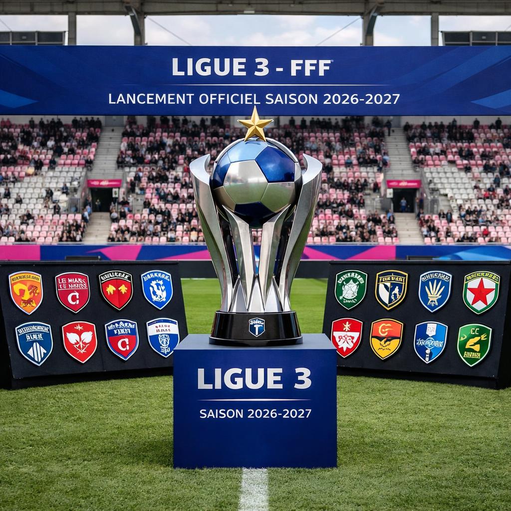 Ligue 3 professionnelle : la FFF lance officiellement la nouvelle 3e division française