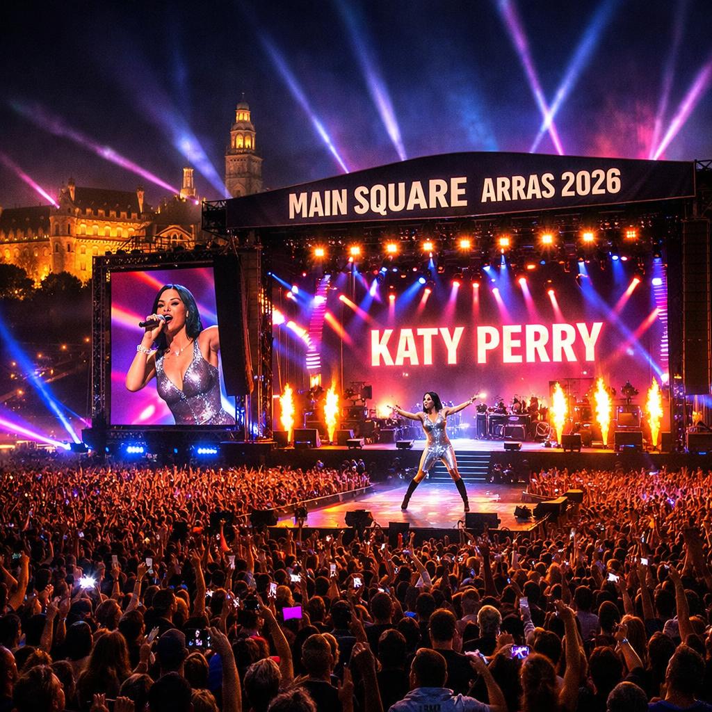 Main Square Festival 2026 à Arras : Katy Perry, Twenty One Pilots, Orelsan à la Citadelle du 3 au 5 juillet