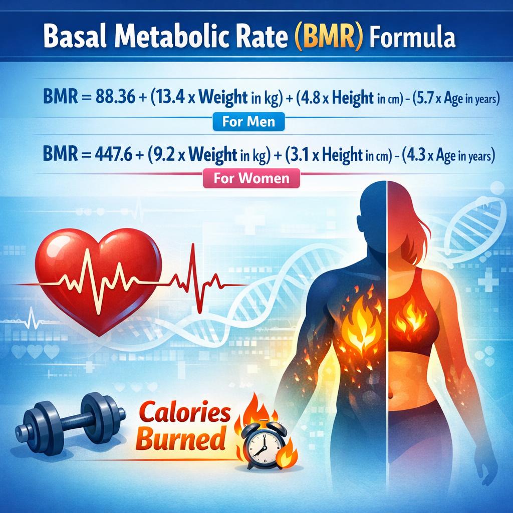 Métabolisme basal : calcul pour homme et femme avec formules