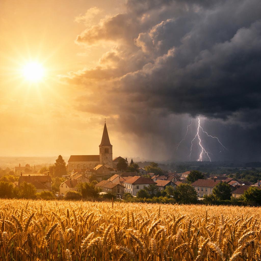 Météo du 16 juillet : dernière journée de canicule, 69 départements en orange et 86 en vigilance orages