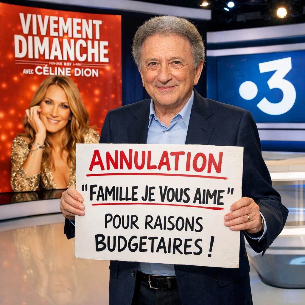 Michel Drucker annonce l'arrêt définitif de "Famille je vous aime" sur France 3