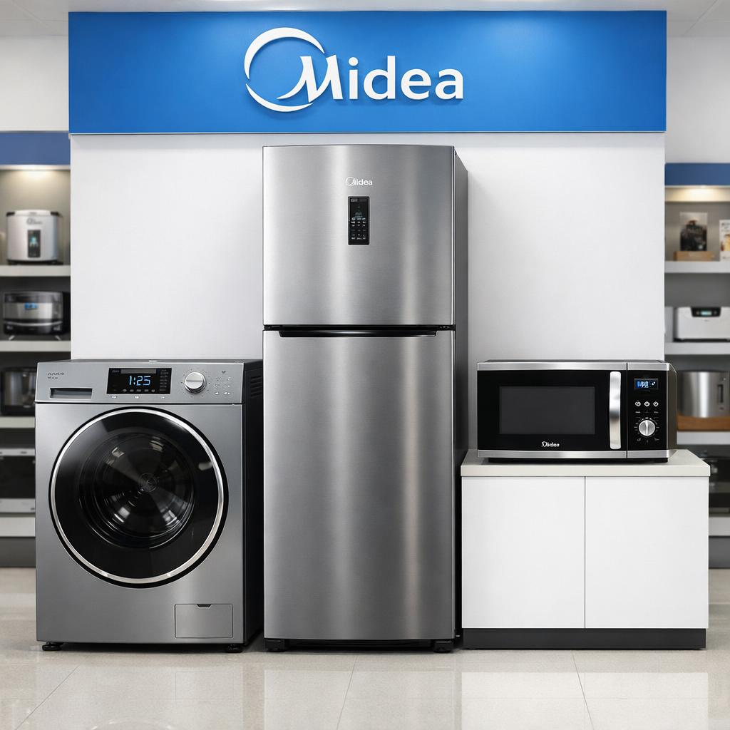 Midea électroménager : découvrez la gamme machines à laver, lave-vaisselle et frigos