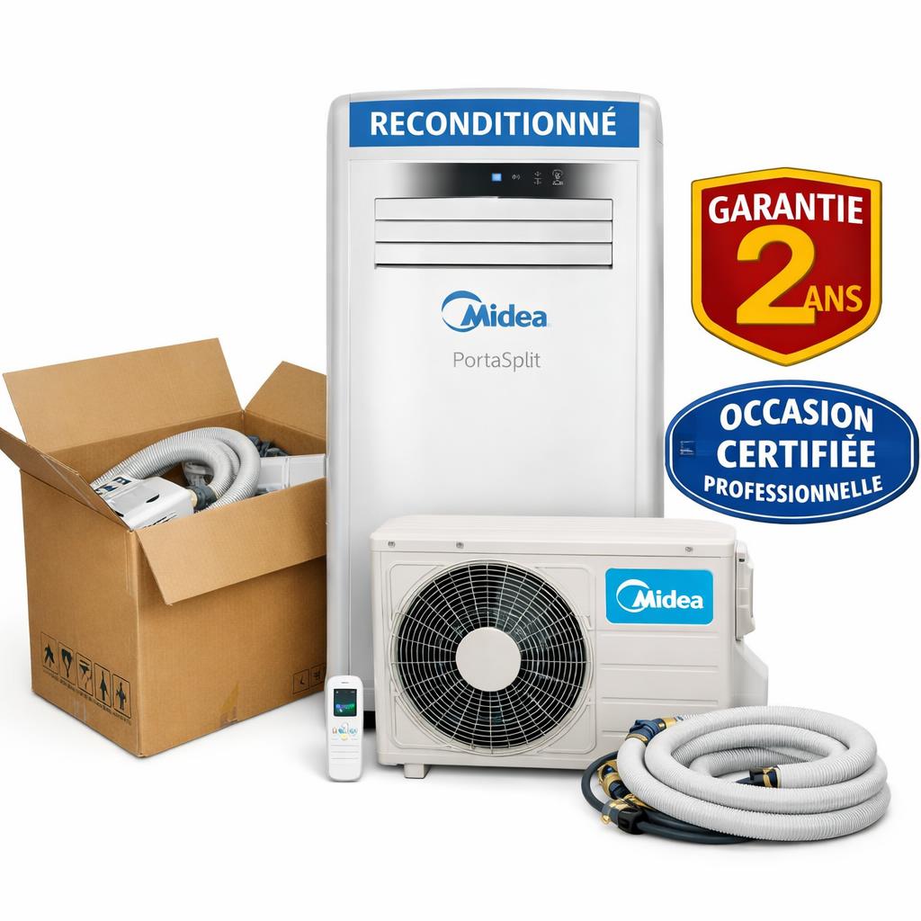 Midea PortaSplit reconditionné : 799 € avec garantie, bonne affaire ?