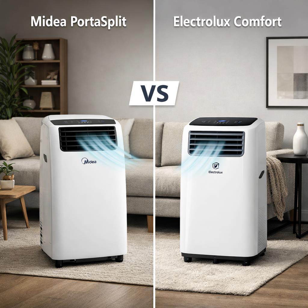 Midea PortaSplit vs Electrolux Comfort EXP09 : quel climatiseur mobile choisir ?