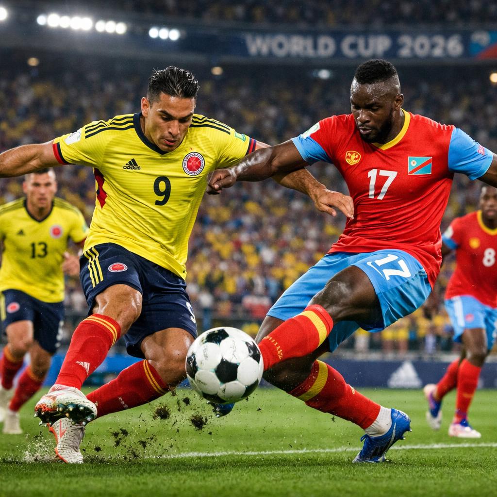 Mondial 2026 : la Colombie file en 16es face à la RDC, la Croatie se relance