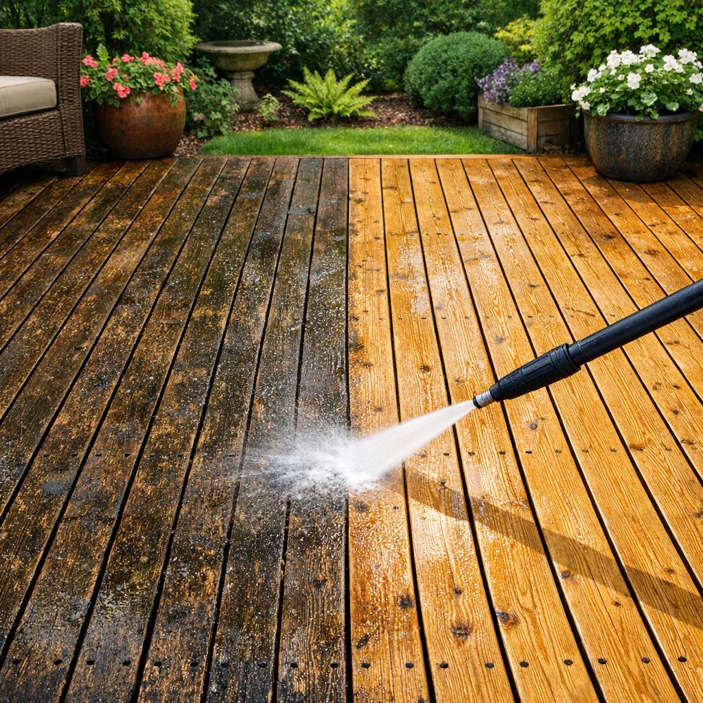 Nettoyage de terrasse : guide complet par matériau et saison