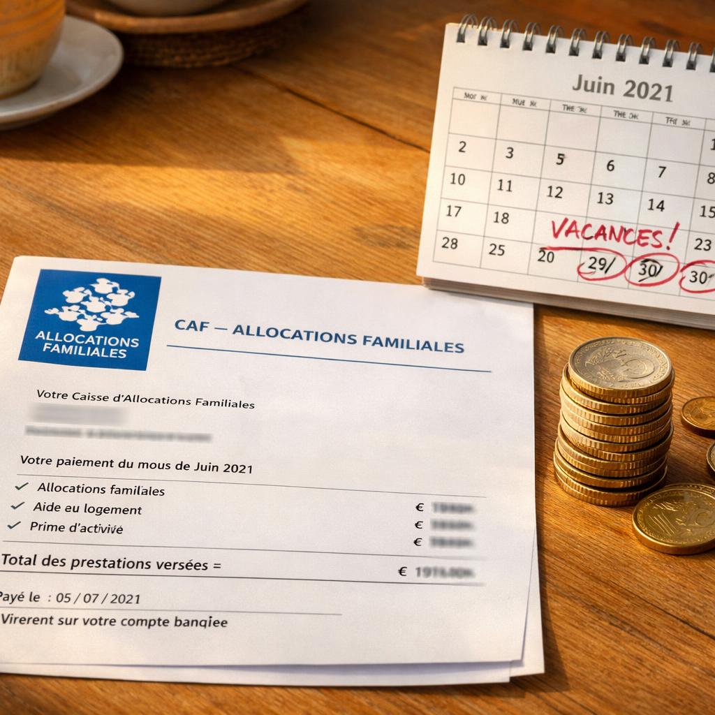 Paiement CAF juin-juillet 2026 : quelle est la date de versement des aides ?